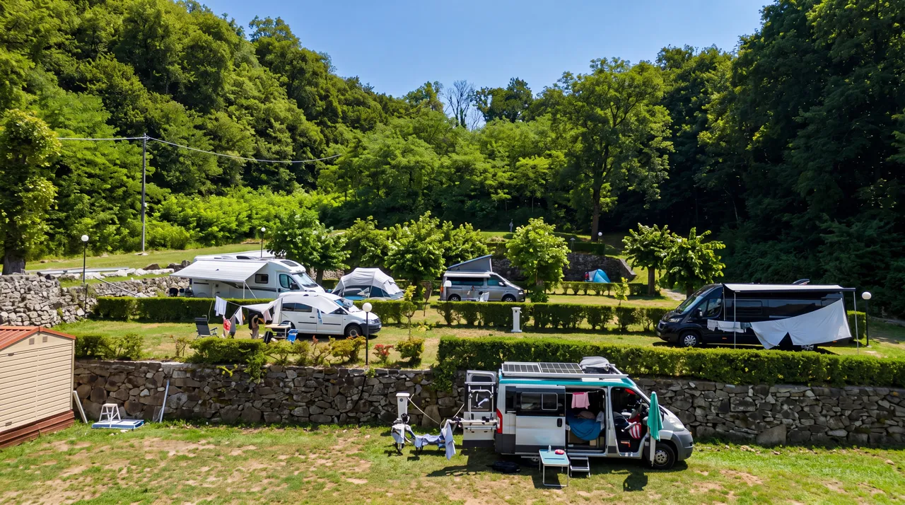 Area camper del Camping BellaVista