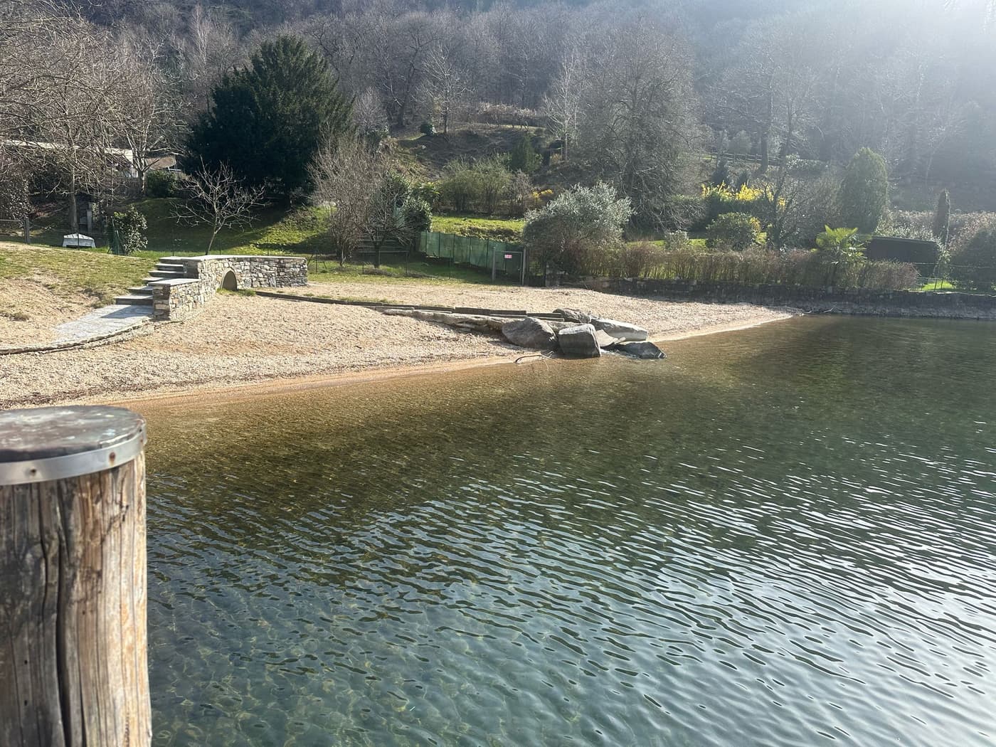 Spiaggia sul Lago d'Orta