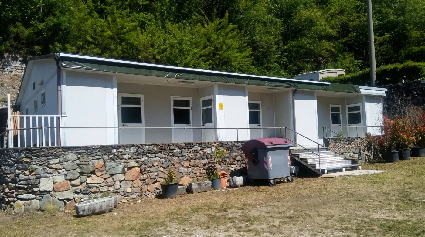 Blocco bagni del Camping BellaVista