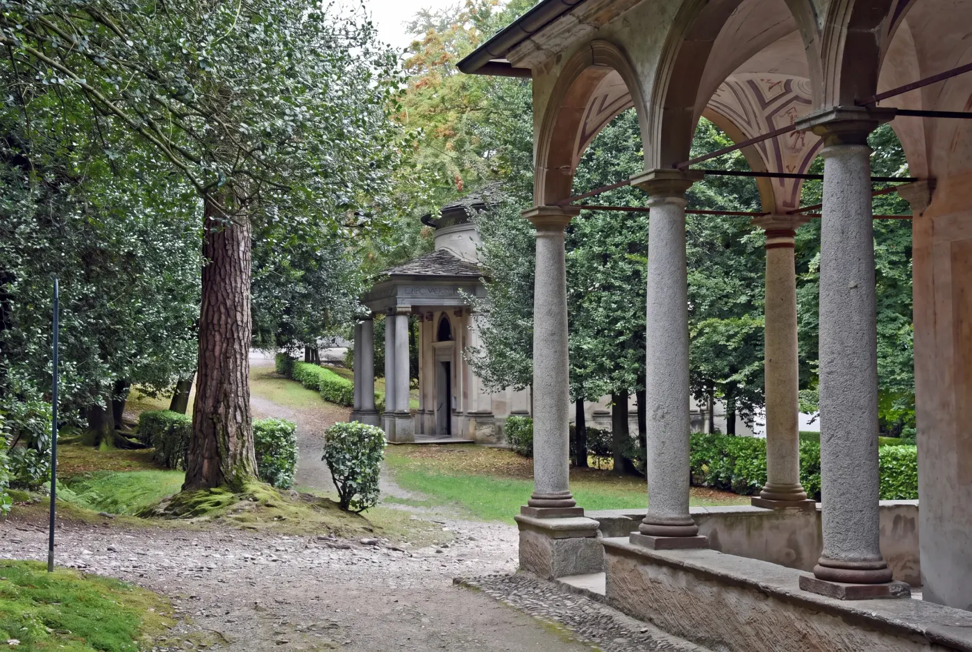Cappelle del Sacro Monte di Orta tra gli alberi, Patrimonio UNESCO